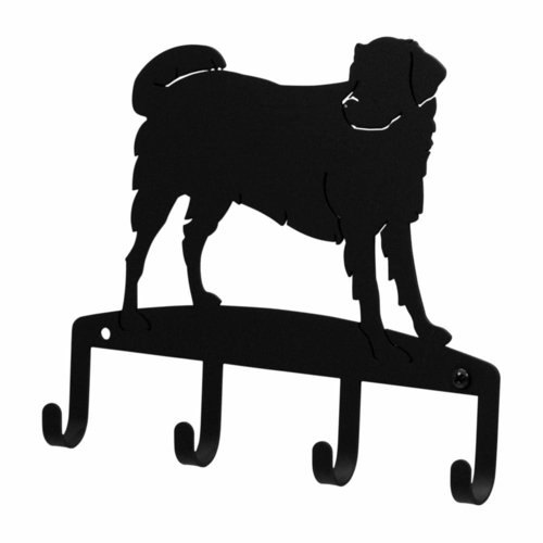 Wrought Iron Dog Key Holder Key Hooks