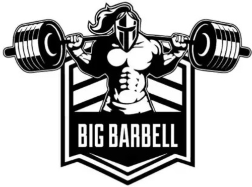 80 Cm A Big Barbell Self Adhesive Sticker (Pack Of 1)