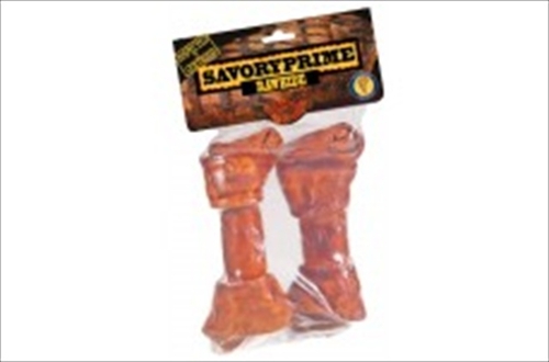 Savory Prime 6-7 In. Supreme Knotted Bone Beef- 2 Count