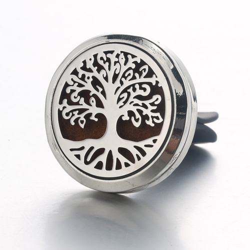 Tree of Life Car Air Diffuser Stainless steel Vent