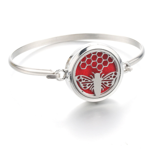 Dragonfly Stainless Steel Bracelet Essential Oil