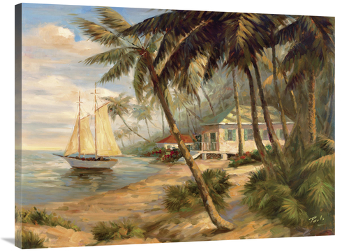 Global Gallery GCS-126675-3040-142 30 x 40 in. Key West Hideaway Art P