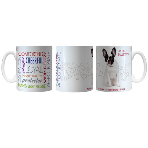 Pet Coffee Mug 11oz French Bulldog