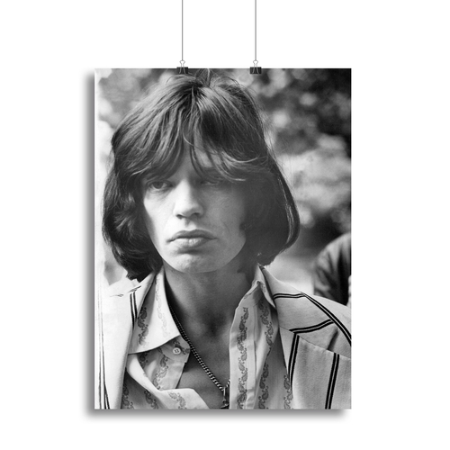 Mick Jagger in 1969 Canvas Print or Poster