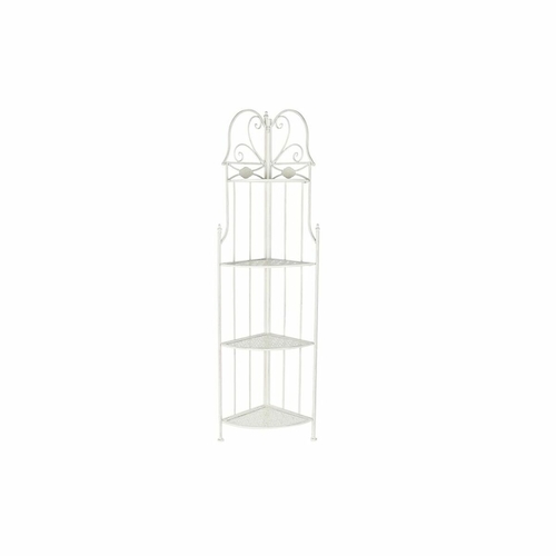 Shelves DKD Home Decor White Metal 4 Shelves (50 x 35 x 161 cm) (50 x