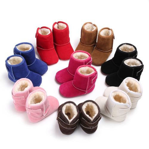 Kids Girl Soft Sole Booties Infant Toddler Newborn