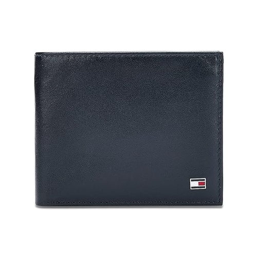 Wallet for Men - Navy, 4 Card Slots