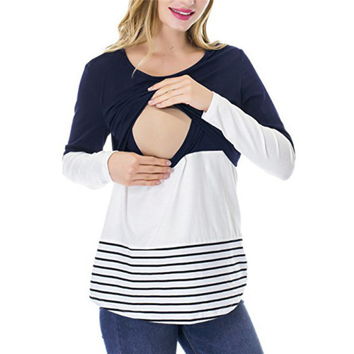 Maternity clothes Women Lace Splice Pregnant