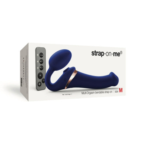 Strap-On-Me Rechargeable Remote-Controlled Multi Orgasm Bendable