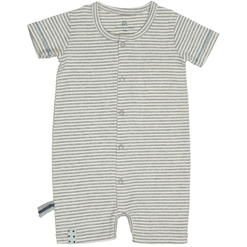 OrganicEra Organic Romper, Striped