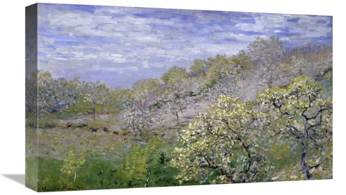 Global Gallery GCS-278724-22-142 22 in. Trees in Bloom - Arbres En Fle