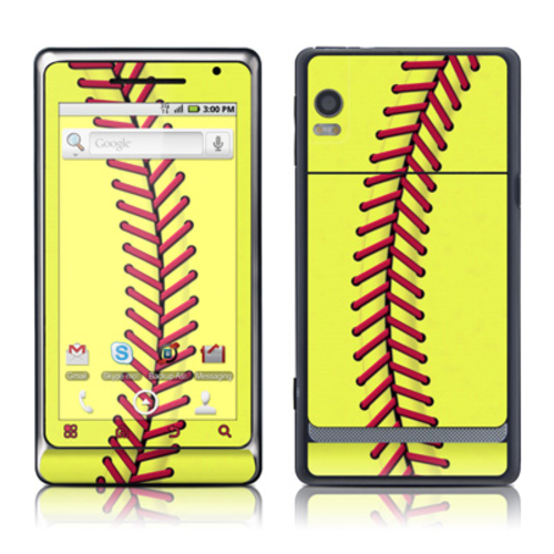 DecalGirl MDR2-SOFTBALL Motorola Droid 2 Skin - Softball