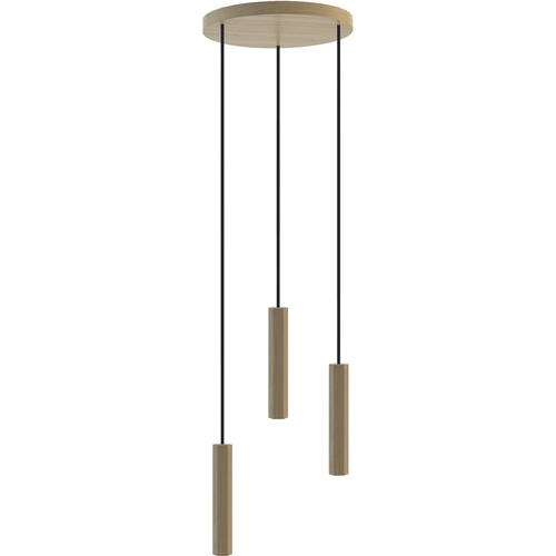 Madera Hexa hangs 3 pieces of oak