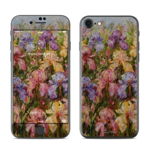 DecalGirl AIP8-FOIRISES Apple iPhone 8 Skin - Field Of Irises
