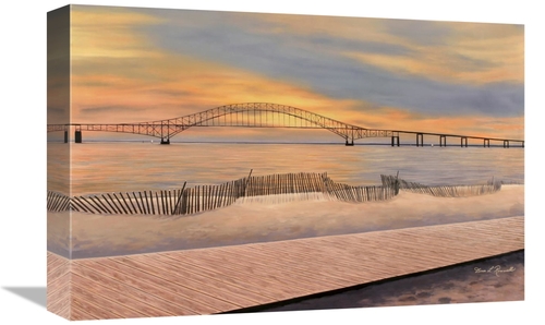 Global Gallery GCS-393949-1218-142 12 x 18 in. Captree Sunset Art Prin