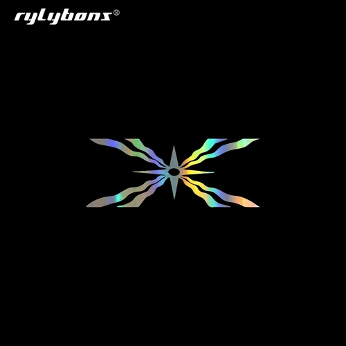 Rylybons DIY Ancient Assyrian Symbol Flag Car