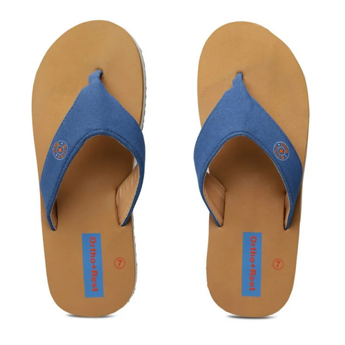 Men’s Fluffy Flips Blue thong