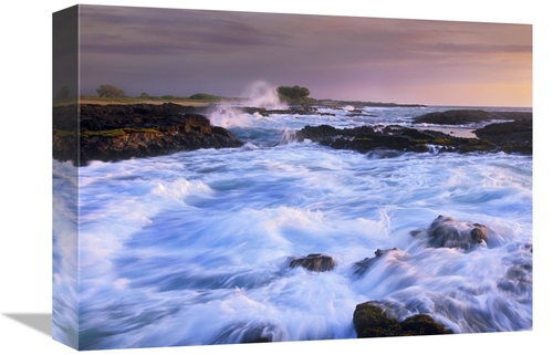 Global Gallery GCS-452235-1216-142 12 x 16 in. Waves & Surf At Wawalol