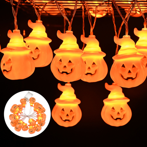 Home Decor LED Pumpkin Lights Halloween String Lights