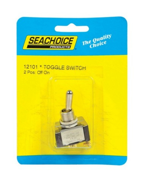 Seachoice 12101 10.15 in. L 12 V  25 A Off-On Toggle Switch