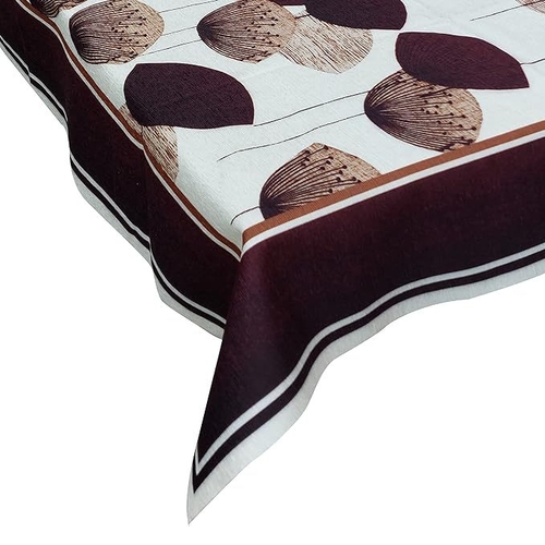 Stitch weave Chennile Soft Fabric Printed Table Cover 36 x 54 Inches,