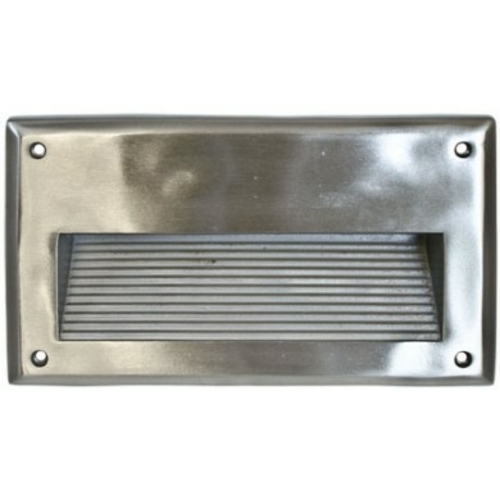 Dabmar Lighting P-CVR-DSL1003-SS Recessed Brick, Step & Wall Light