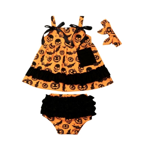 Halloween Infant Baby Girls Clothes Sets 0 3Y