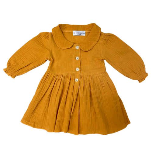 Stella Dress-Mustard