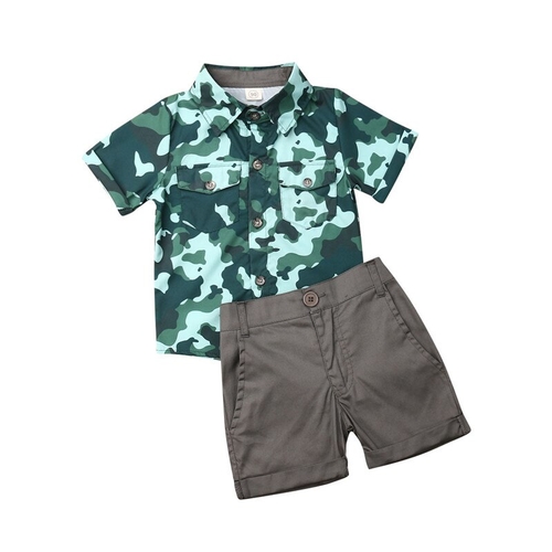 New Summer Kids Baby Boys Formal Outfits