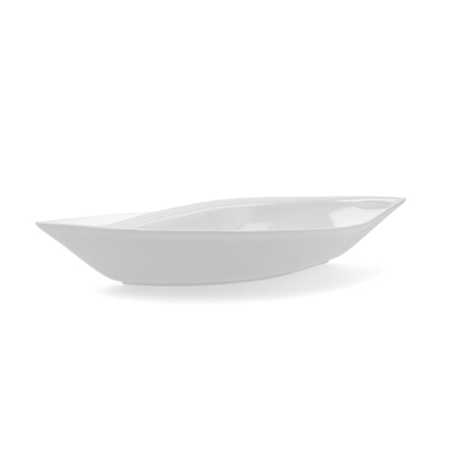Serving Platter Quid Gastro Ceramic White (31 x 14,5 x 5,5 cm) (Pack