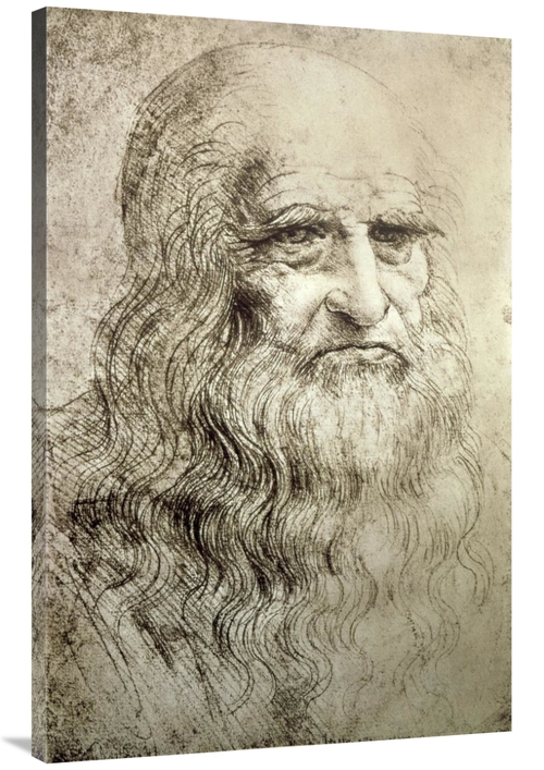 Global Gallery GCS-277251-44-142 44 in. Self-Portrait C1515 Art Print 
