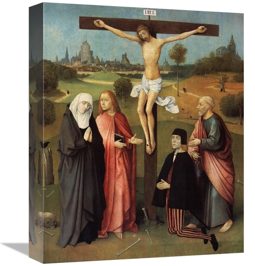 Global Gallery GCS-372595-16-142 16 in. Calvary with Donor Art Print -