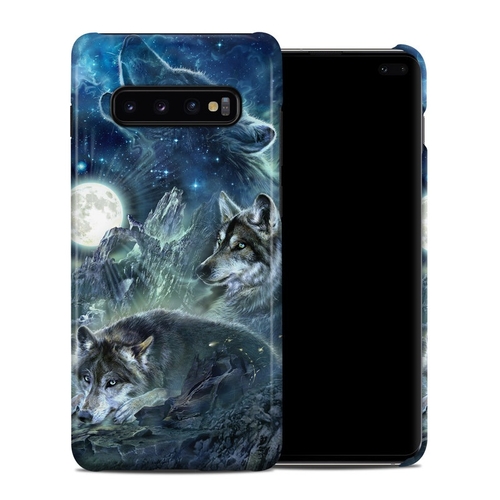 DecalGirl SGS10PCC-BARKMOON Samsung Galaxy S10 Plus Clip Case - Bark A