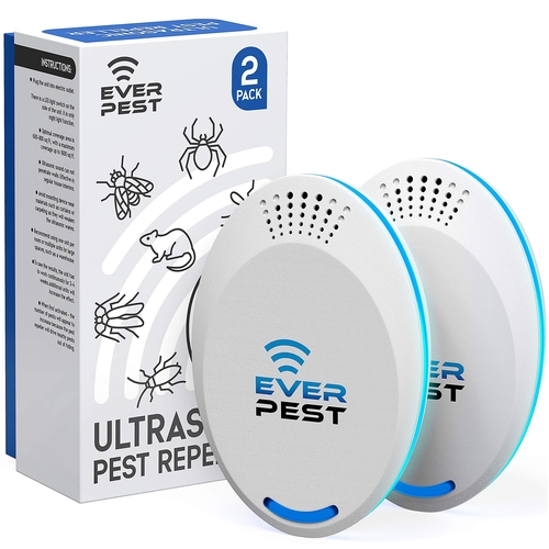 Ultrasonic Pest Repeller Control (2 Pack) Plug in Flea Rat Roach