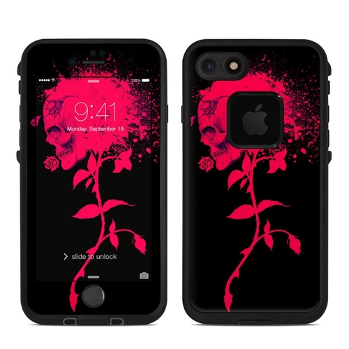 DecalGirl LFI7-DEADROSE Lifeproof iPhone 7 & 8 Fre Case Skin - Dead Ro