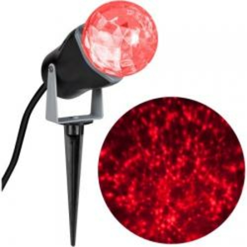 Gemmy Industries 9364969 LED Light Show Projection Kaleidoscope  Red- 