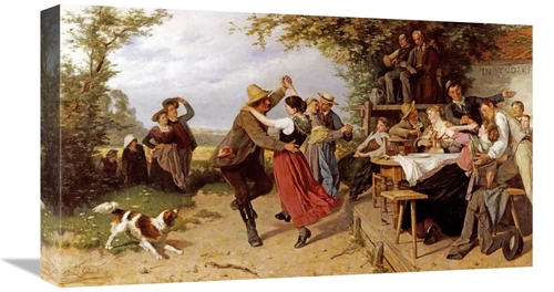 Global Gallery GCS-268009-22-142 22 in. The Country Fair Art Print - T