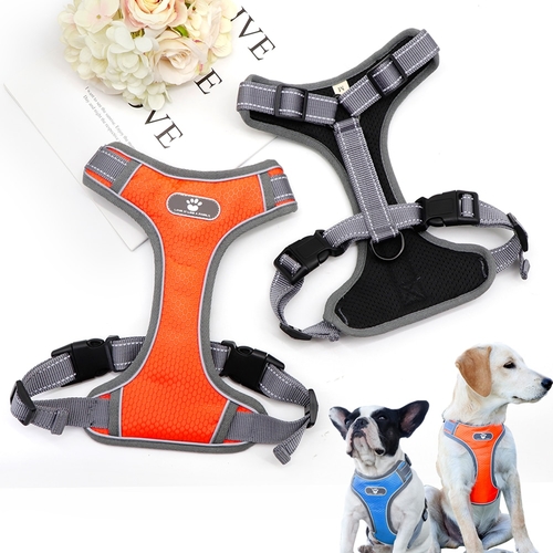 Reflective Dog Harness Waterproof Adjustable