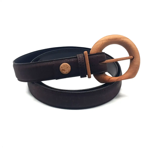 Luxury Wood Belt Zion Heart 313