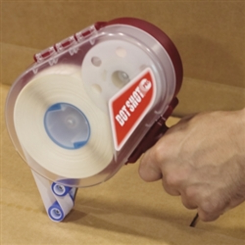 Glue Dots GD105R 0.5 in. Clear Dot Shot - Medium Tack Glue Dots - Medi