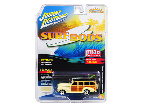 1941 Chevrolet Special Deluxe Woody Cameo Cream Limited Edition to