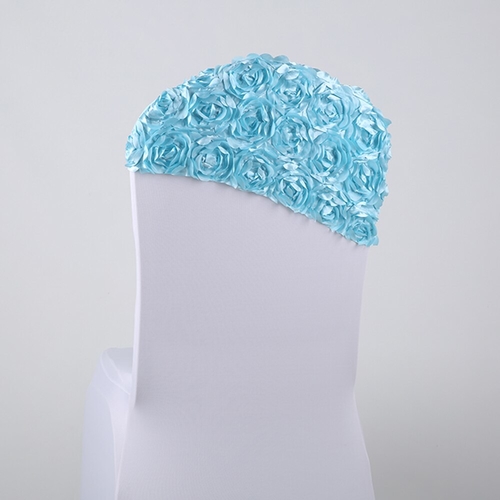 Banquet Party Bow Chair Sash Rose Stretch