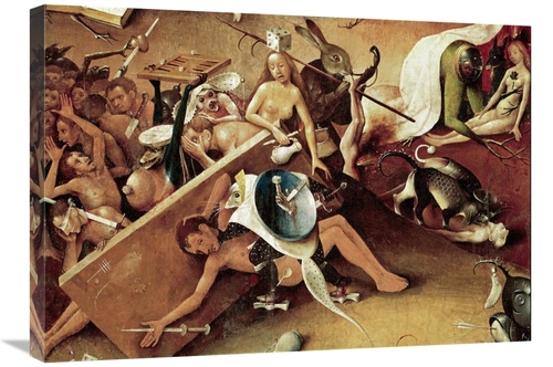 Global Gallery GCS-276794-30-142 30 in. Garden of Earthly Delights - D