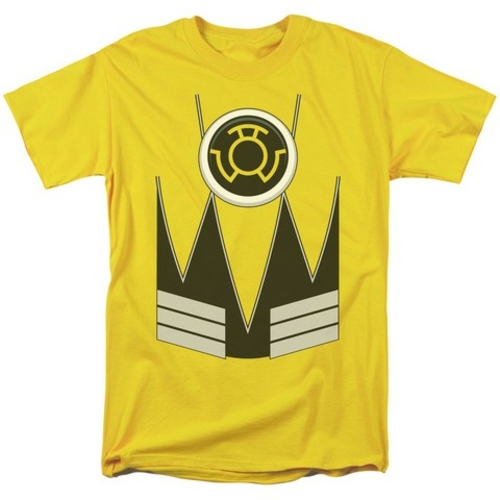 Trevco Green Lantern-Sinestro Short Sleeve Adult 18-1 Tee, Yellow 