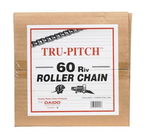 Tru-Pitch TRC60R-MD No. 60 Roller Chain - 10 in.