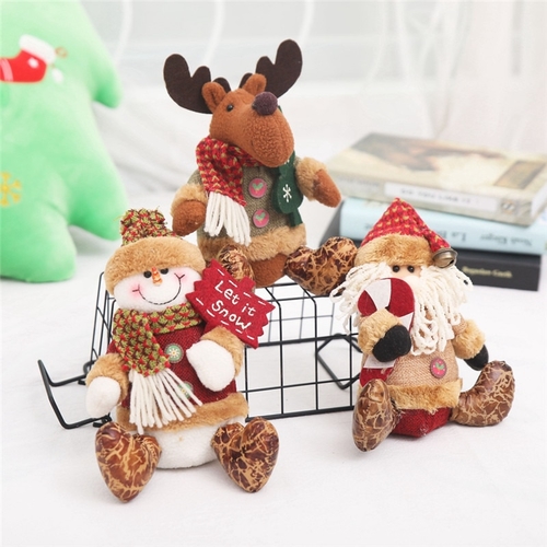 Cute Christmas Doll Toys Year Kids Gifts Santa