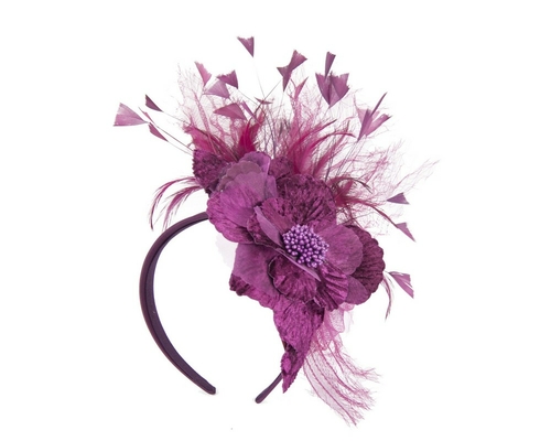 Wine designers flower fascinator