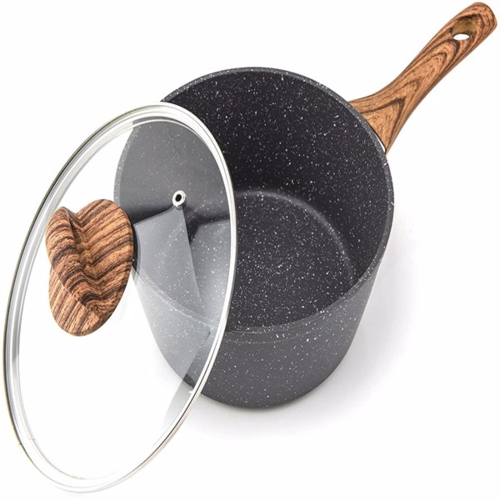 Non Stick Induction Pans 20cm/ 3L Milk Pan Saucepan with Lid