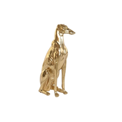 Decorative Figure DKD Home Decor Golden Resin Dog (42,5 x 25,5 x 78