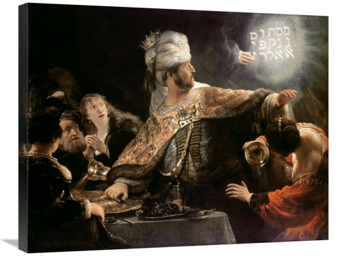 Global Gallery GCS-279577-30-142 30 in. Belshazzars Feast Art Print - 